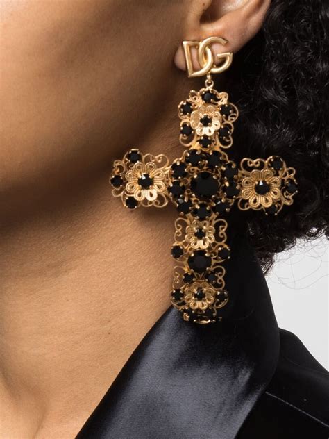 dolce gabbana earrings scandal|dolce gabbana cross earrings.